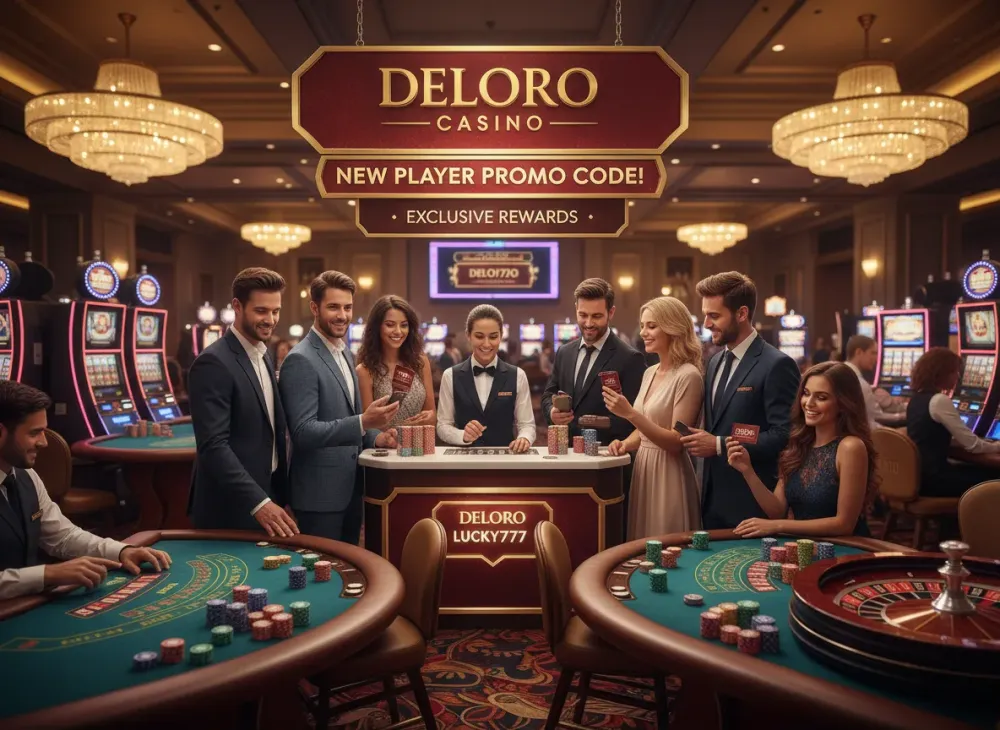 Deloro casino promo code for new players and rewards