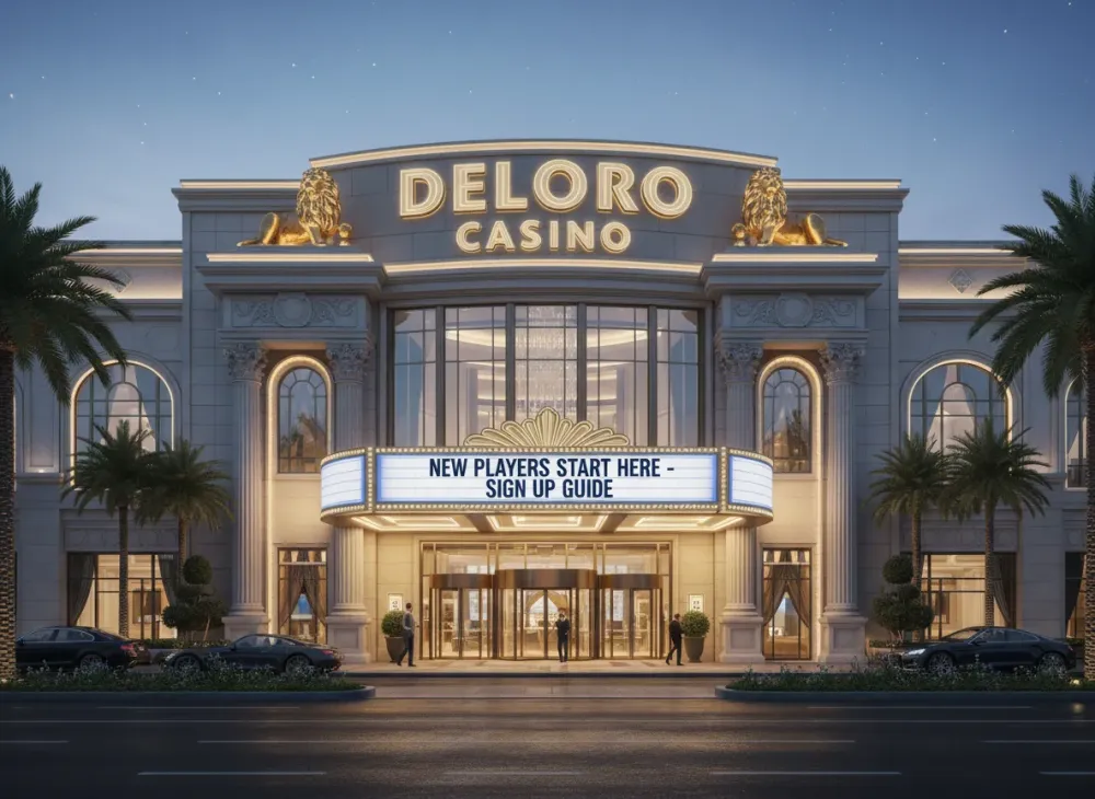 Deloro casino sign up guide for new players