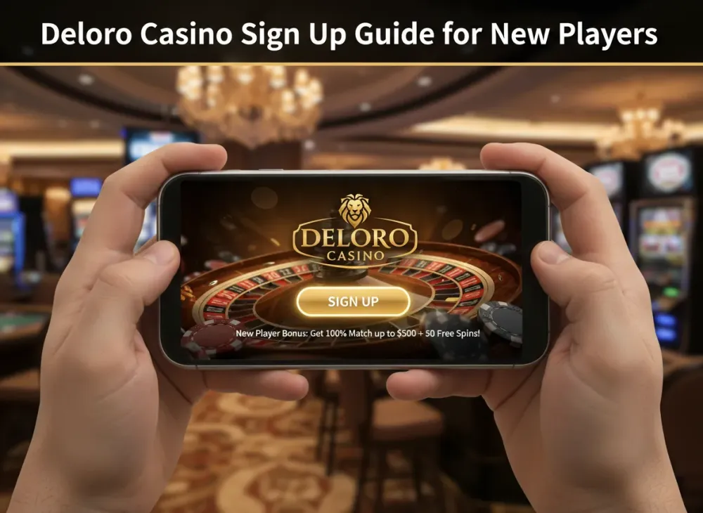 Deloro casino sign up guide for new players